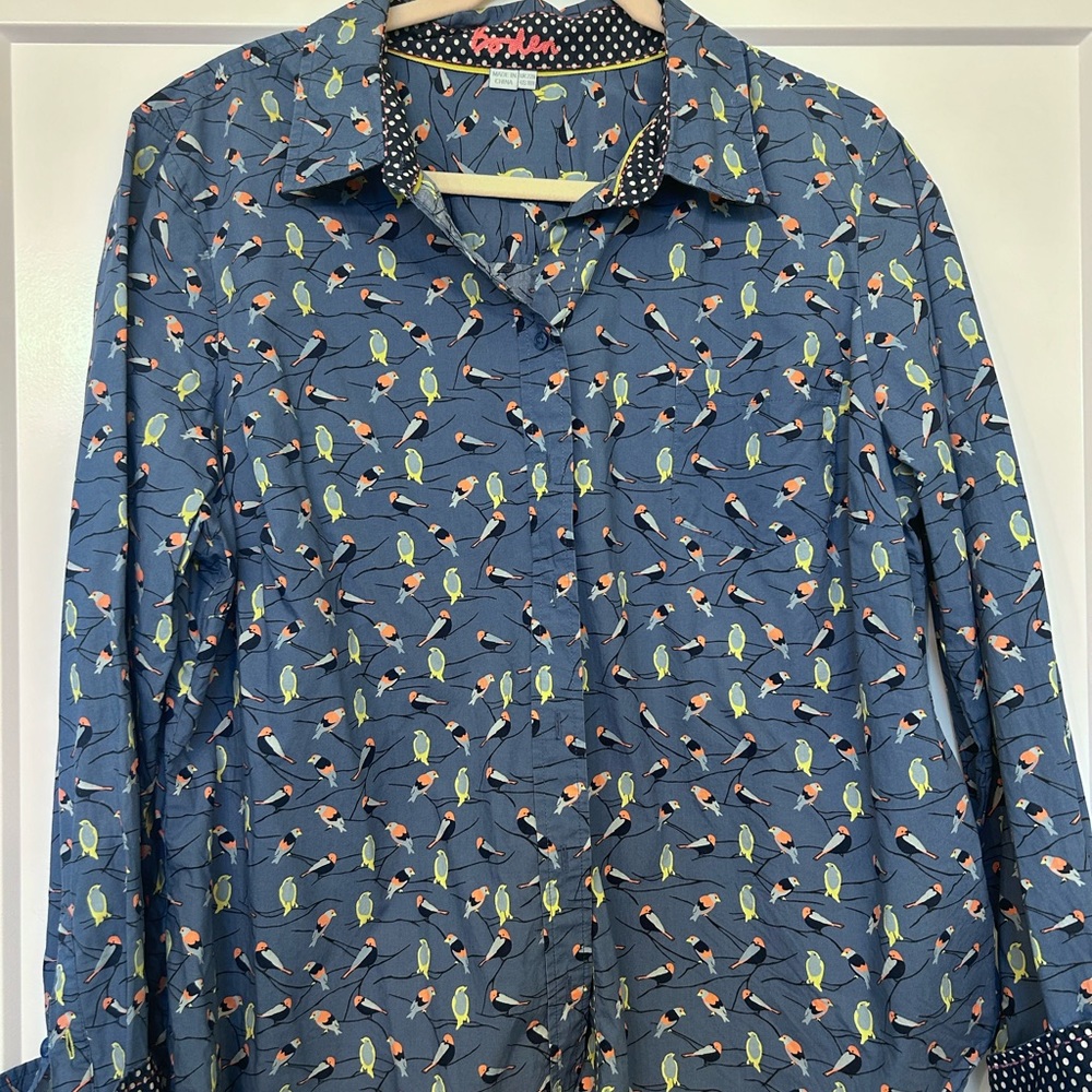 Two Boden Women’s button down shirts